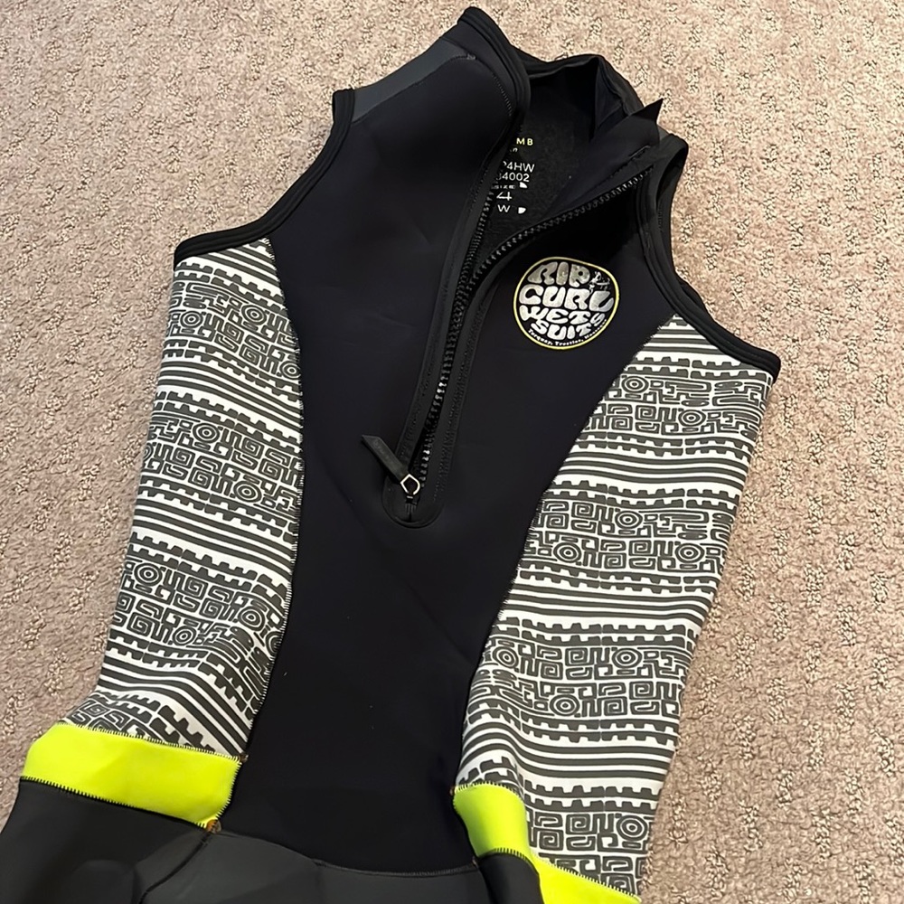 Rip curl neoprene wet suit swimsuit